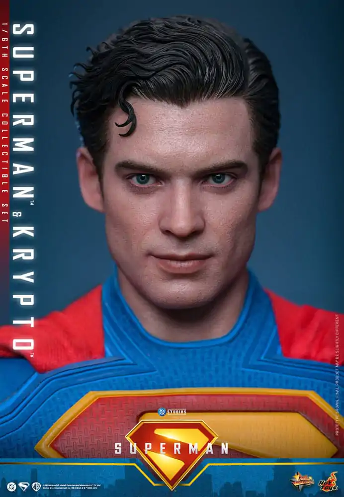 Superman (2025) Movie Masterpiece figurina de actiune 1/6 Superman & Krypto 33 cm poza produsului