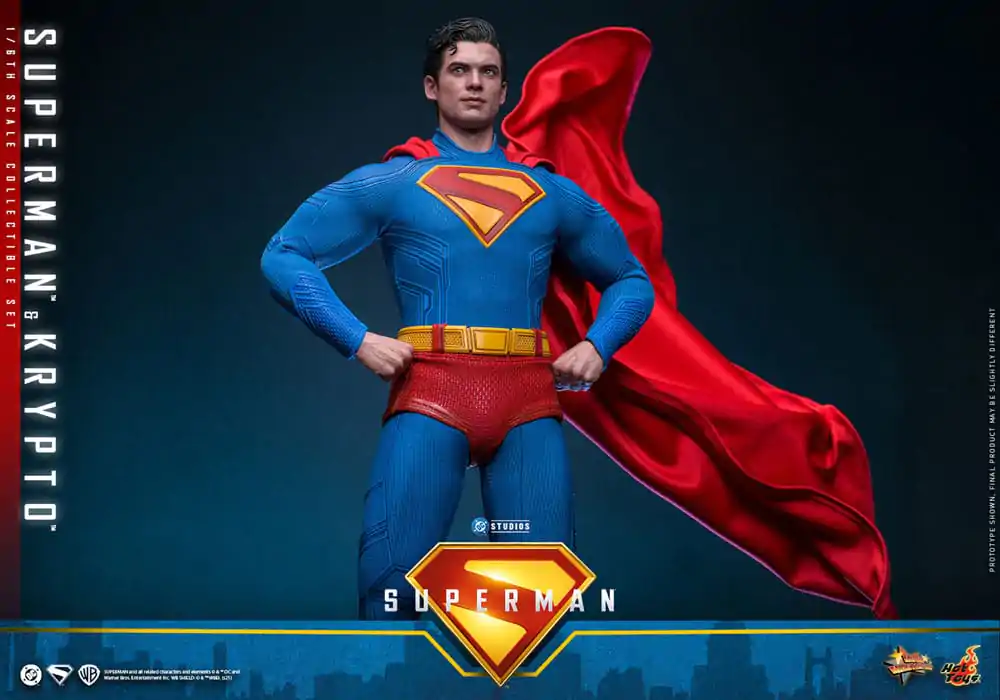 Superman (2025) Movie Masterpiece figurina de actiune 1/6 Superman & Krypto 33 cm poza produsului