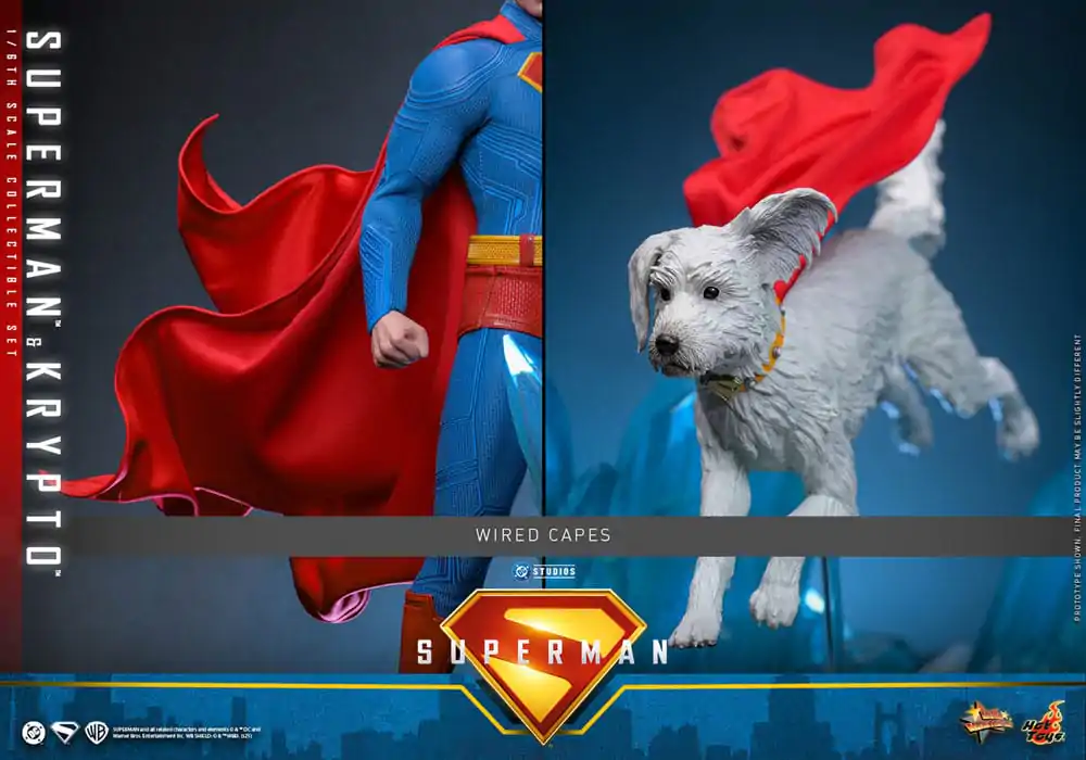 Superman (2025) Movie Masterpiece figurina de actiune 1/6 Superman & Krypto 33 cm poza produsului