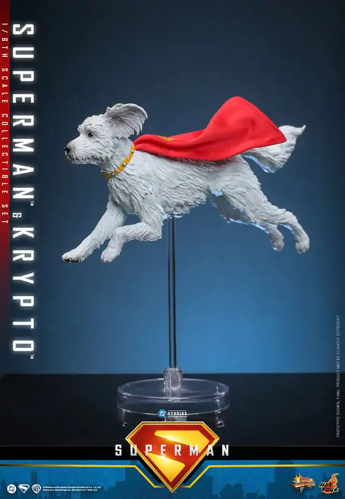 Superman (2025) Movie Masterpiece figurina de actiune 1/6 Superman & Krypto 33 cm poza produsului
