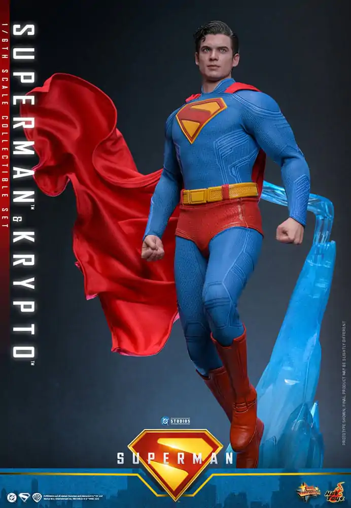 Superman (2025) Movie Masterpiece figurina de actiune 1/6 Superman & Krypto 33 cm poza produsului