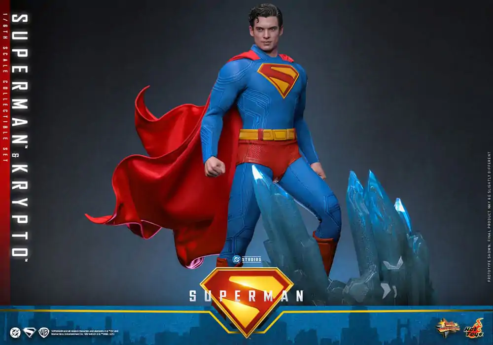 Superman (2025) Movie Masterpiece figurina de actiune 1/6 Superman & Krypto 33 cm poza produsului