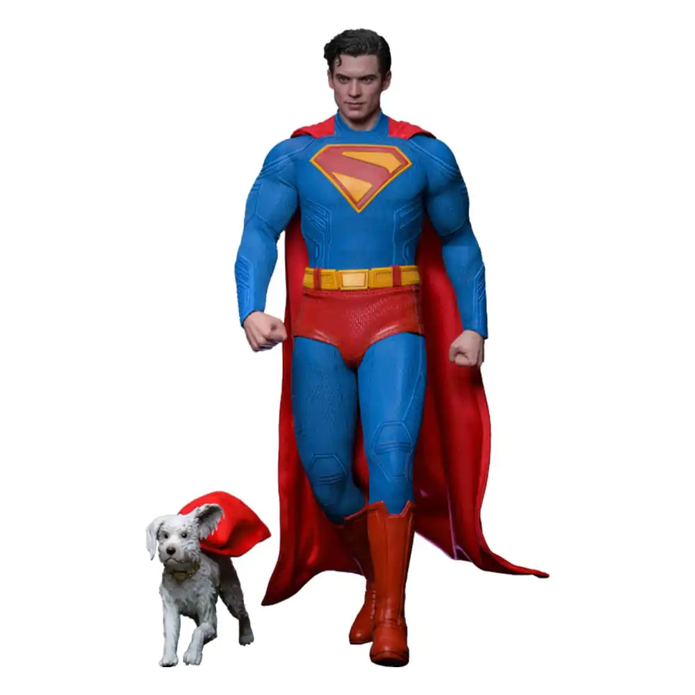 Superman (2025) Movie Masterpiece figurina de actiune 1/6 Superman & Krypto 33 cm poza produsului