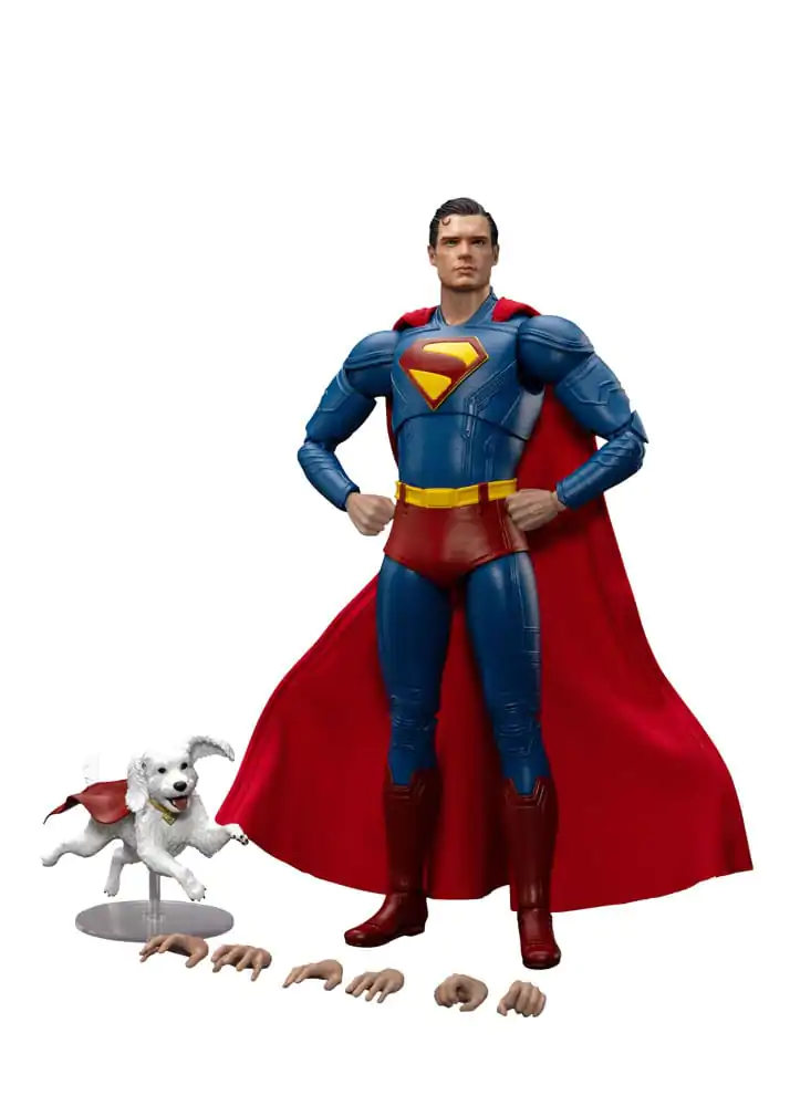 Superman (2025) Figurina de actiune Superman & Krypto 21 cm poza produsului