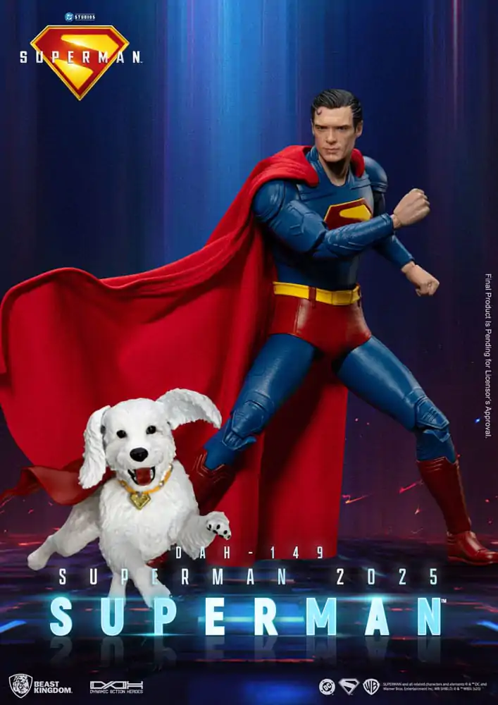 Superman (2025) Figurina de actiune Superman & Krypto 21 cm poza produsului