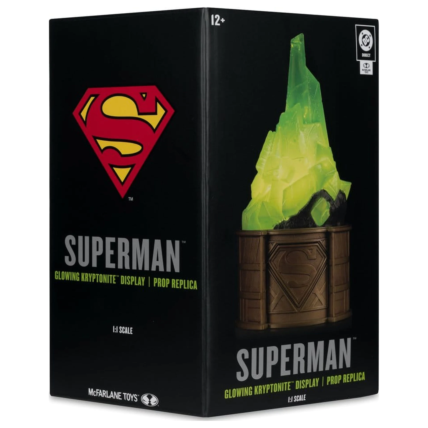 Superman DC Direct Replica 1/1 Display Kryptonita (Gold Label) 18 cm poza produsului