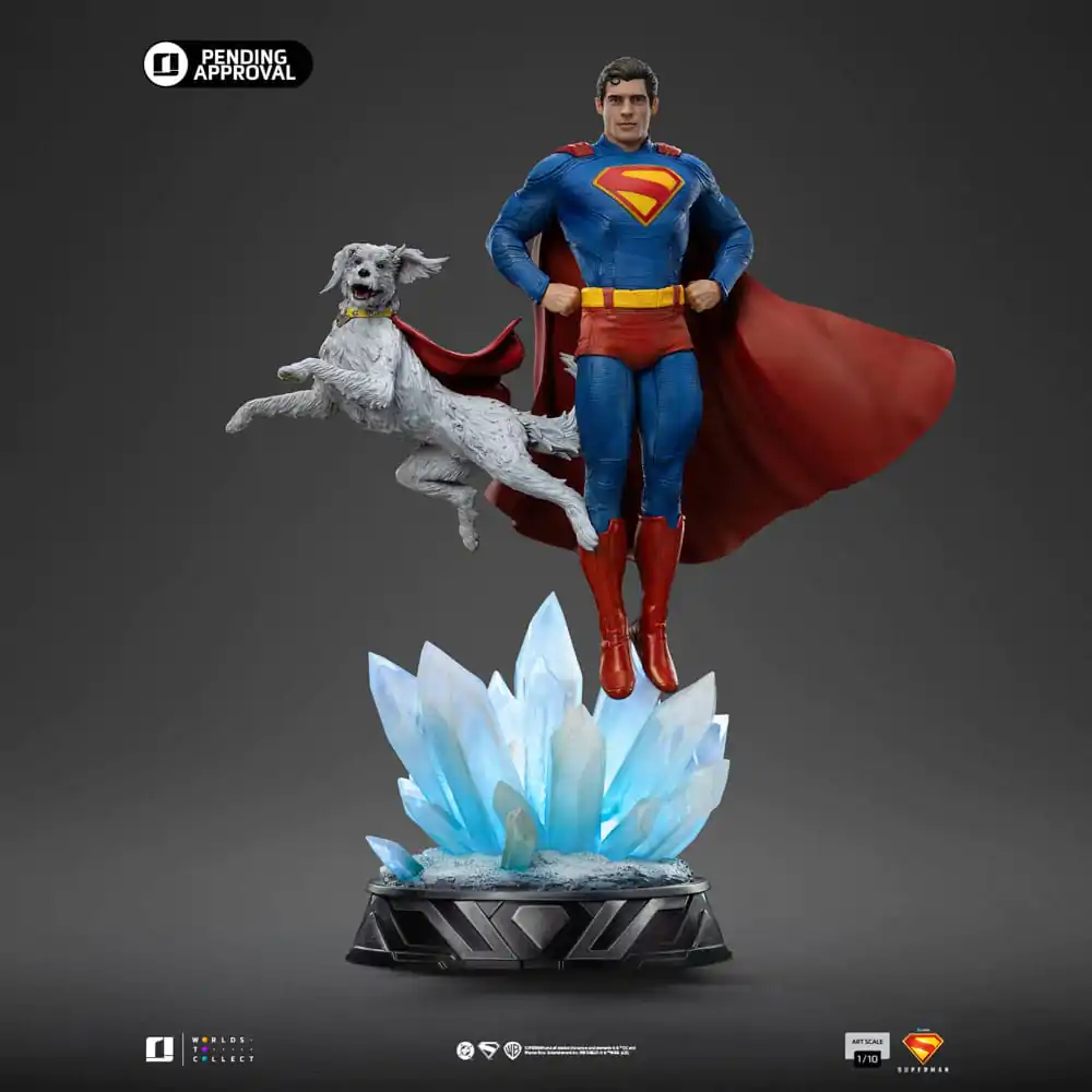 Statuie Art Scale 1/10 Superman & Krypto 32 cm poza produsului