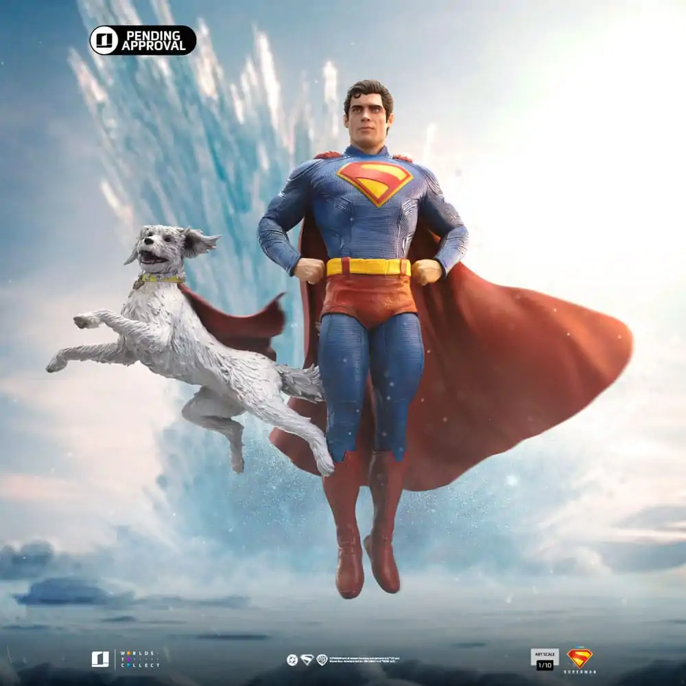 Statuie Art Scale 1/10 Superman & Krypto 32 cm poza produsului