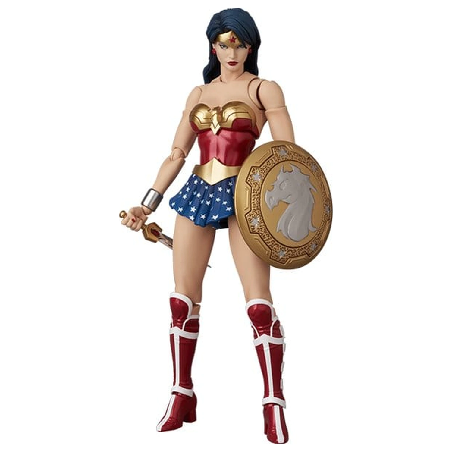 Superman MAFEX Figurina de actiune Wonder Woman (Superman: For Tomorrow) 15 cm poza produsului