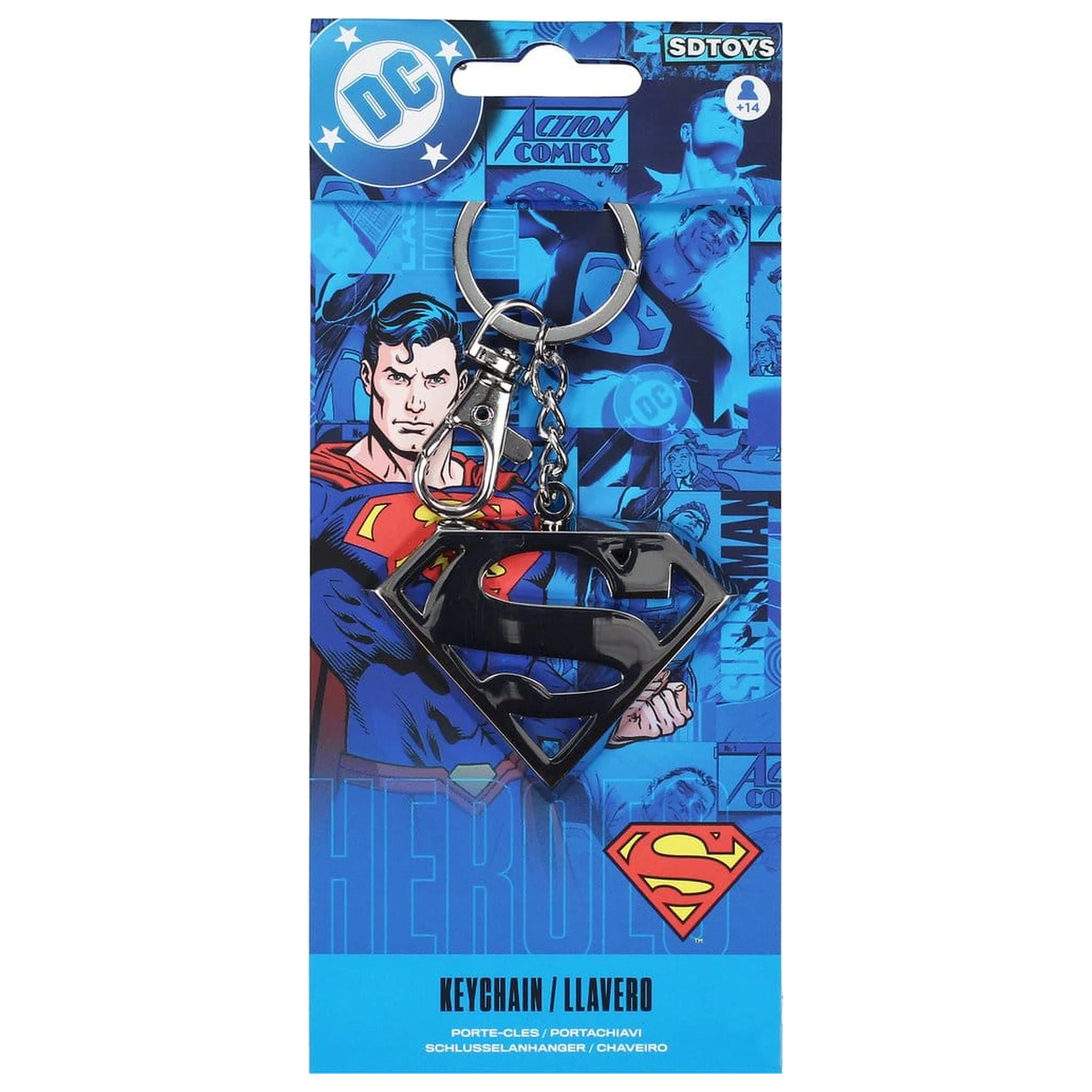 Superman Metal Breloc poza produsului