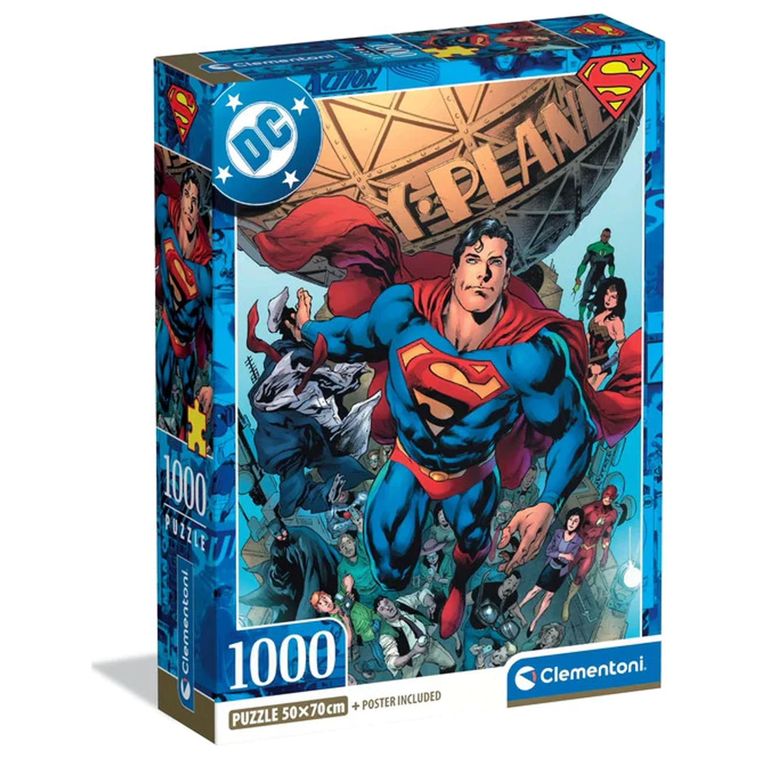 Superman Planet puzzle Compact de 1000 de piese poza produsului
