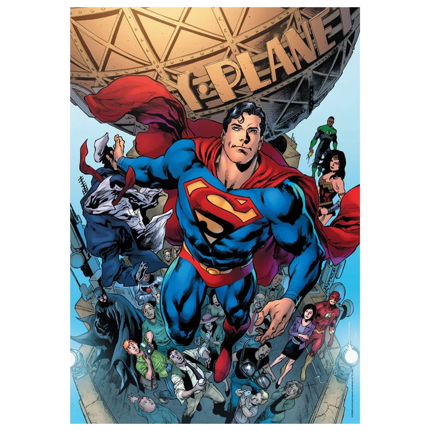 Superman Planet puzzle Compact de 1000 de piese poza produsului