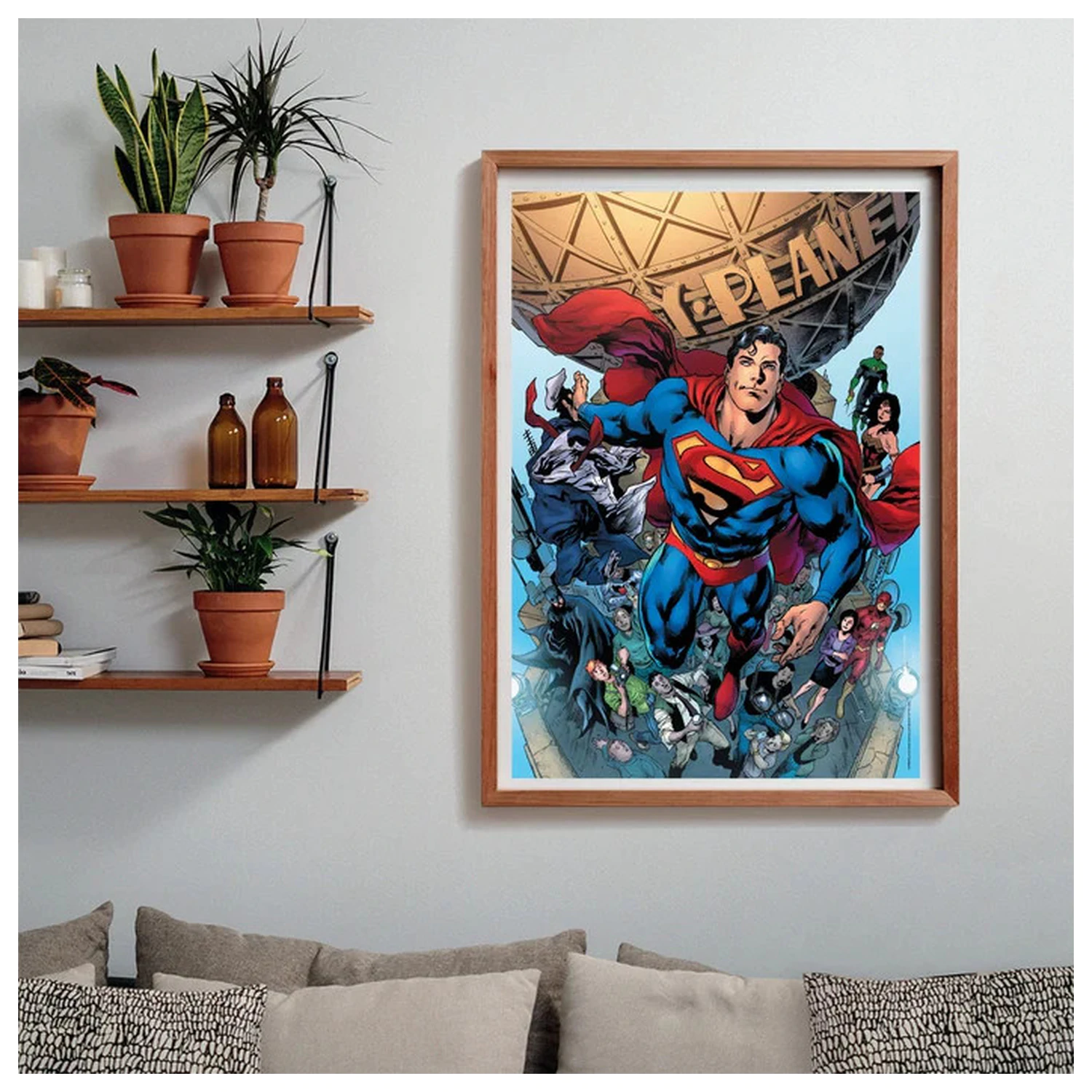 Superman Planet puzzle Compact de 1000 de piese poza produsului