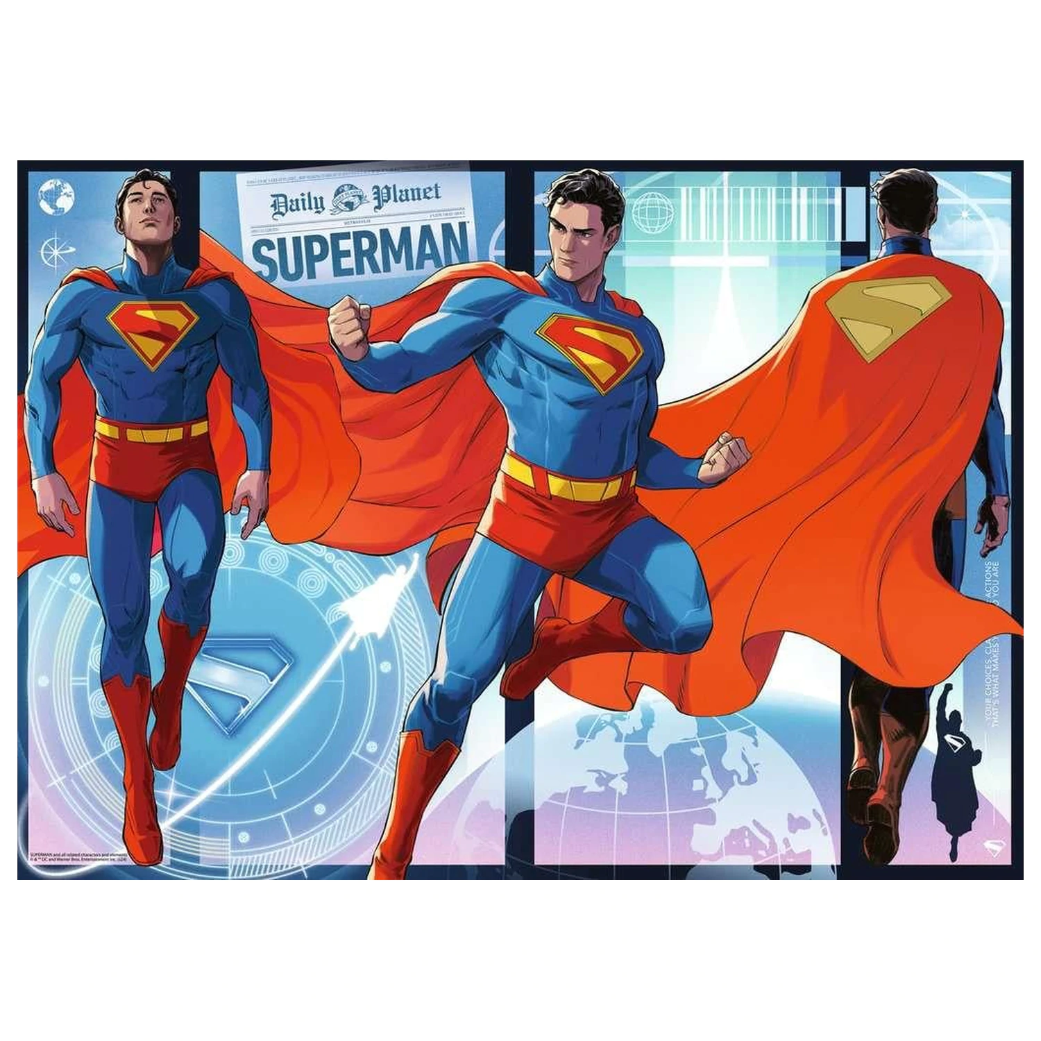 Superman Puzzle (1000 piese) poza produsului