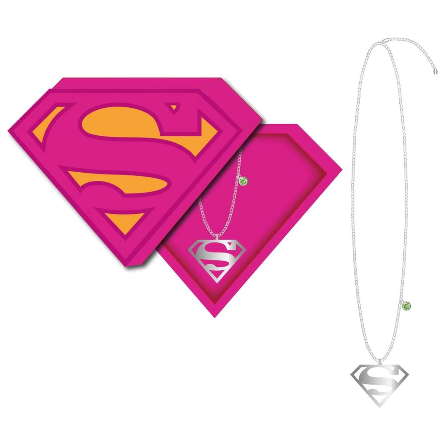 Superman Supergirl colier poza produsului