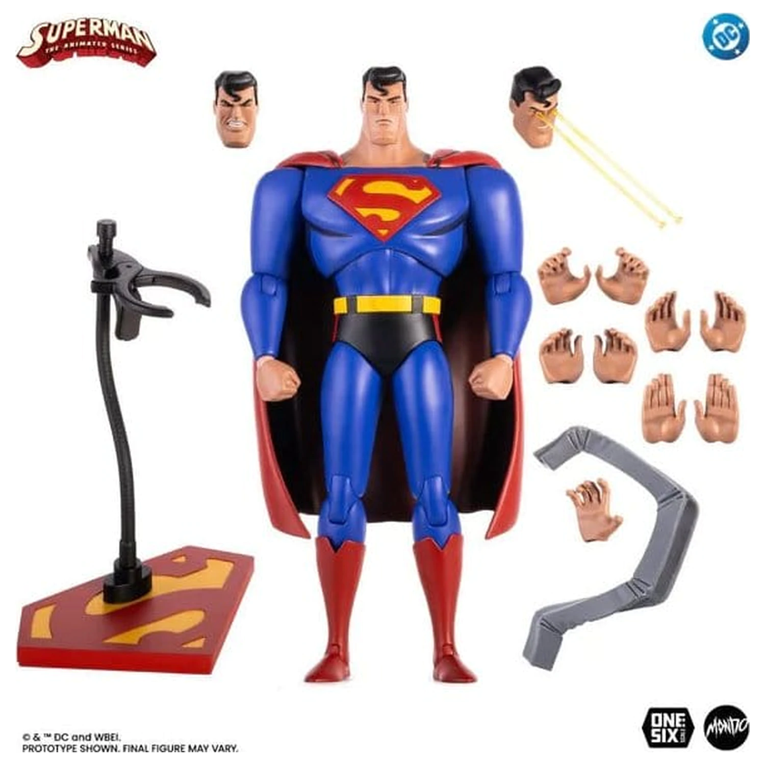 Superman: The Animated Series Action Figurina 1/6 Superman 30 cm poza produsului