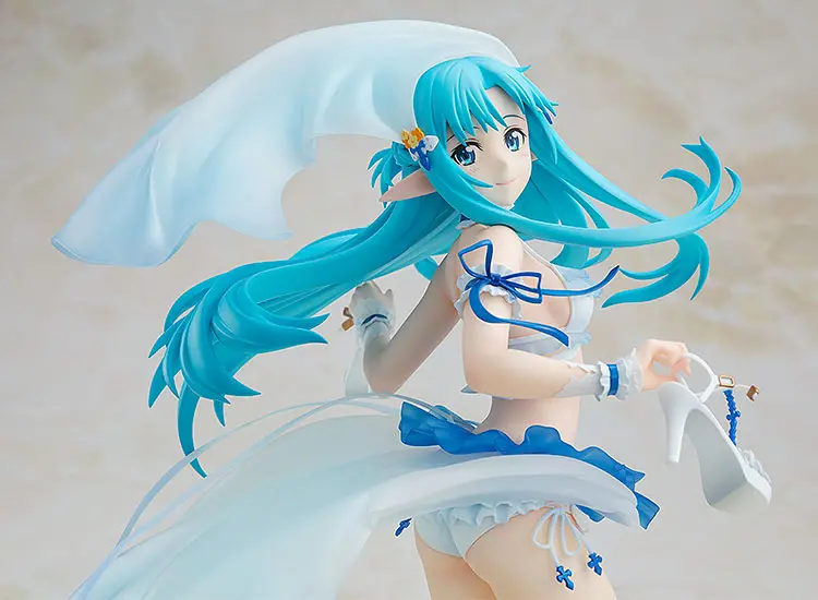 Sword Art Online statuie PVC 1/7 Asuna Undine Summer Wedding Ver. 26 cm poza produsului