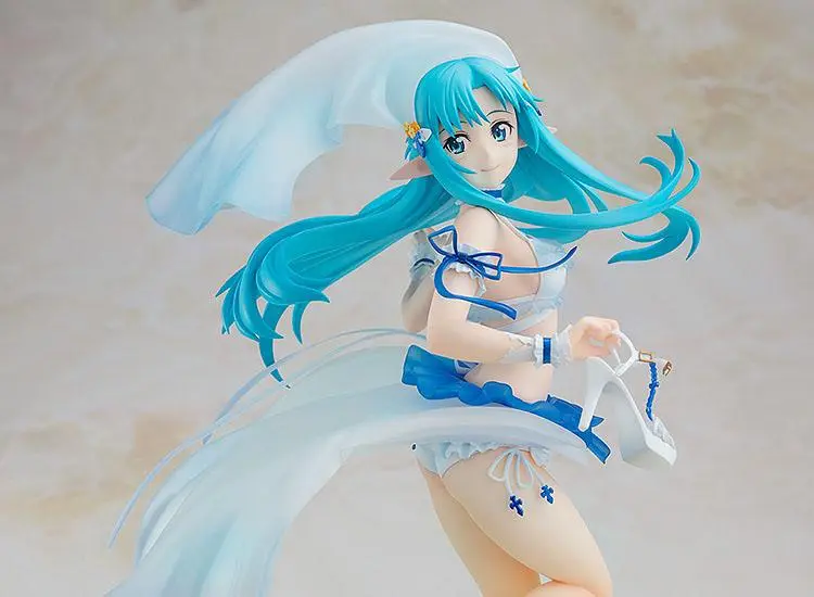 Sword Art Online statuie PVC 1/7 Asuna Undine Summer Wedding Ver. 26 cm poza produsului