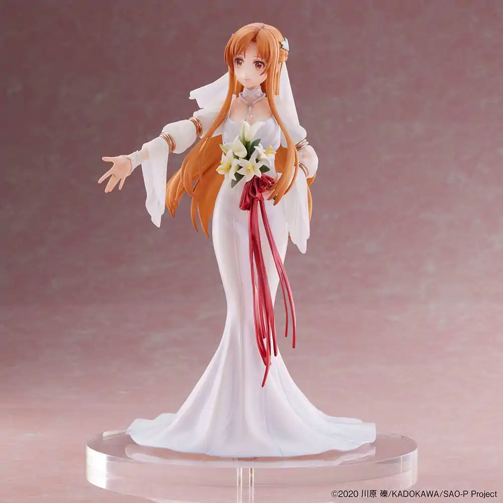 Sword Art Online Statuie PVC 1/7 Asuna Wedding Ver. 25 cm poza produsului