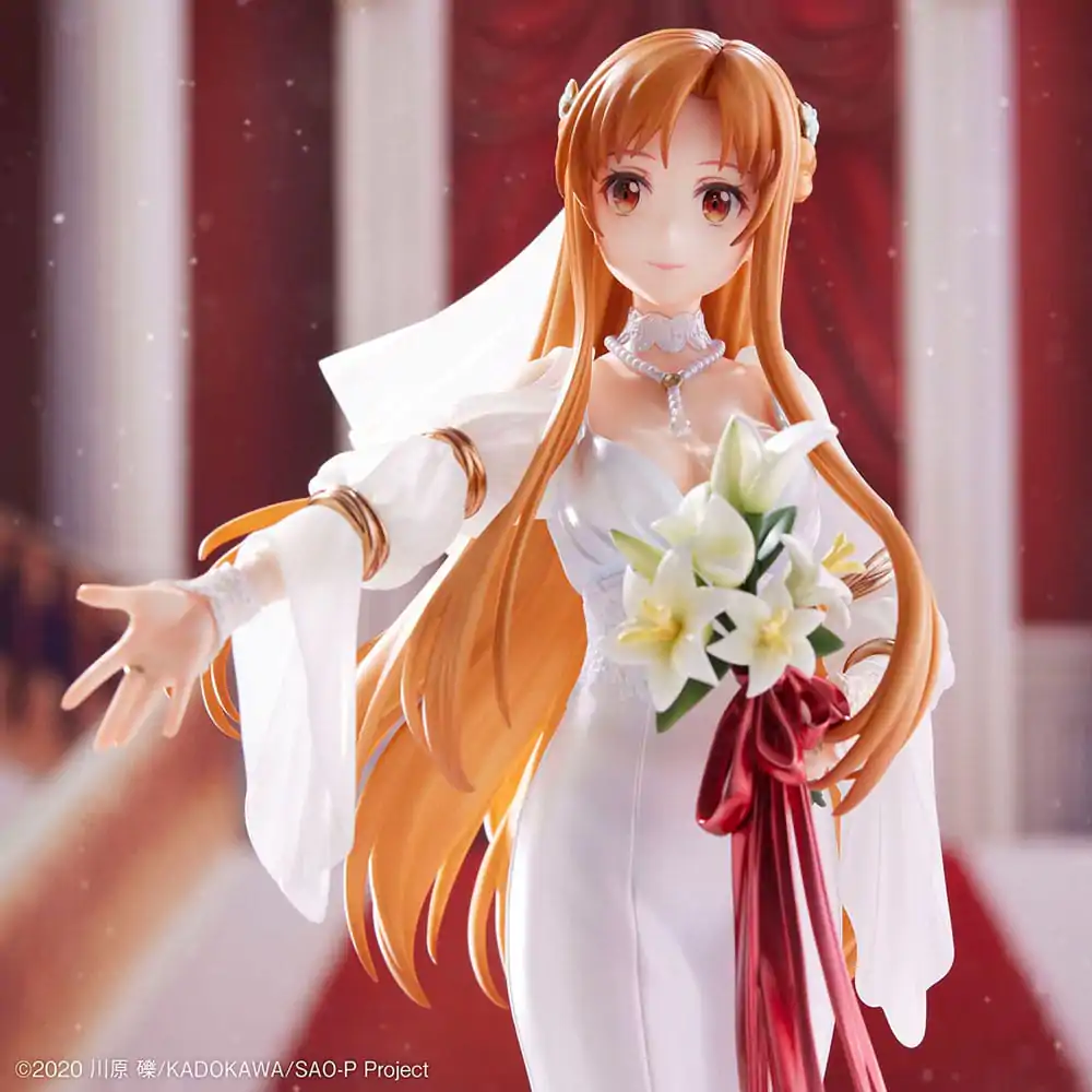 Sword Art Online Statuie PVC 1/7 Asuna Wedding Ver. 25 cm poza produsului