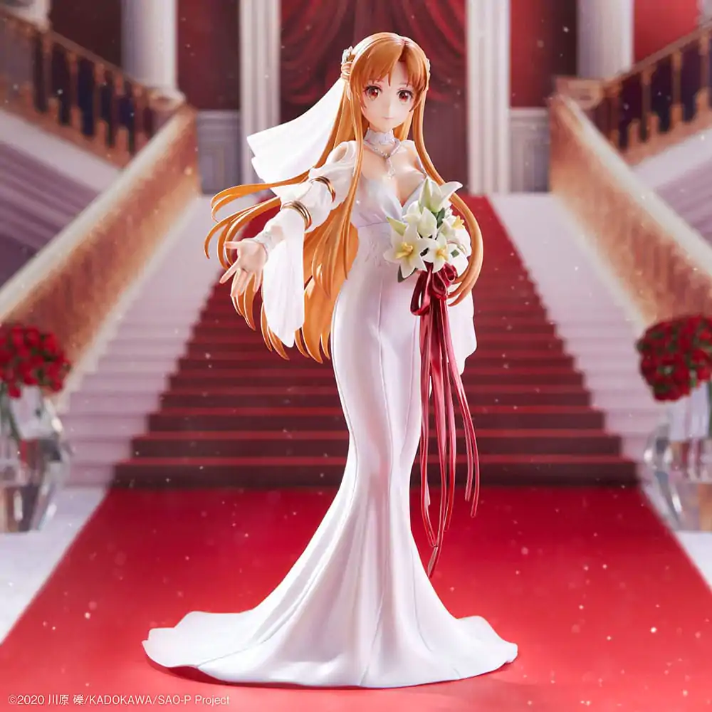 Sword Art Online Statuie PVC 1/7 Asuna Wedding Ver. 25 cm poza produsului