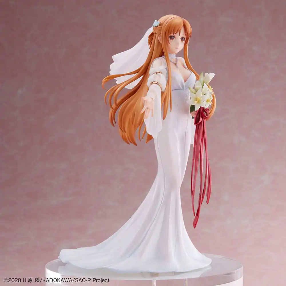 Sword Art Online Statuie PVC 1/7 Asuna Wedding Ver. 25 cm poza produsului