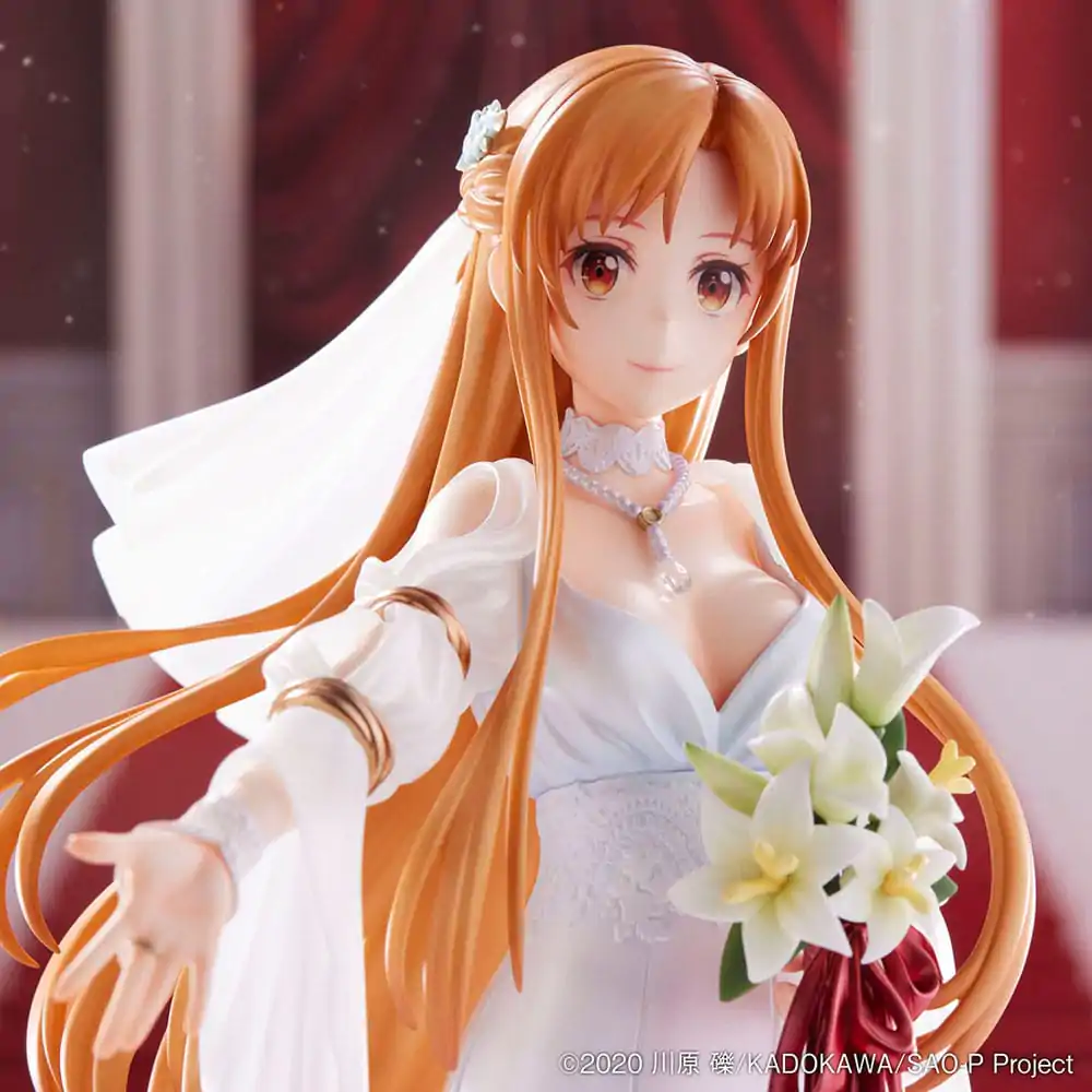 Sword Art Online Statuie PVC 1/7 Asuna Wedding Ver. 25 cm poza produsului