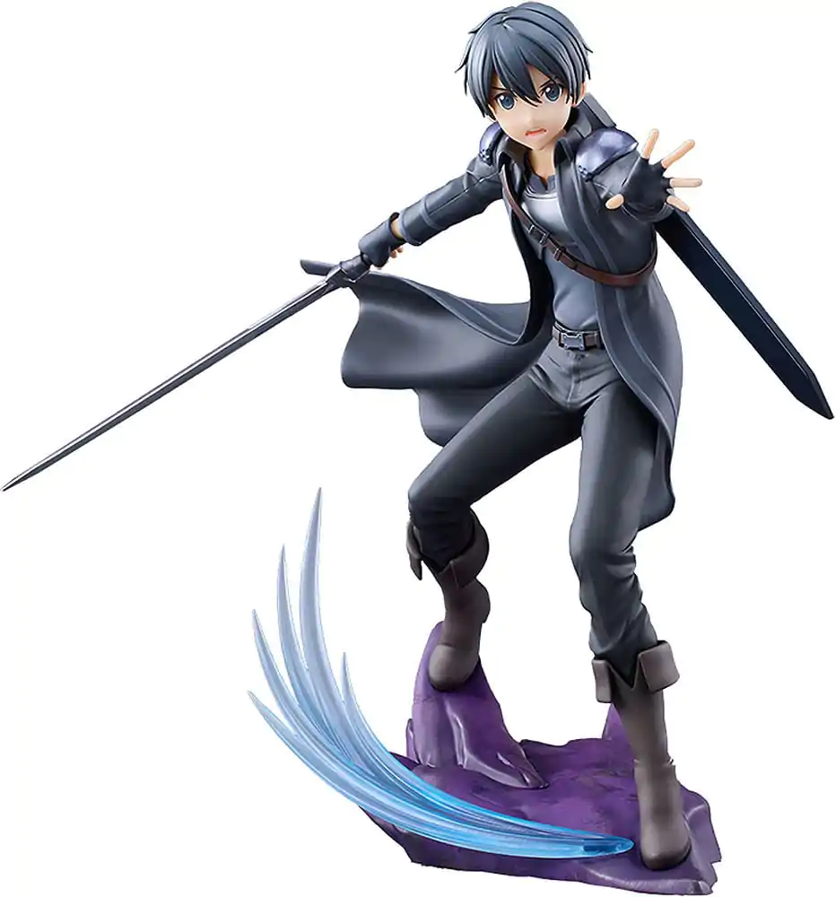 Statuie Sword Art Online 1/7 Progressive Scherzo of Deep Night Kirito 22 cm poza produsului