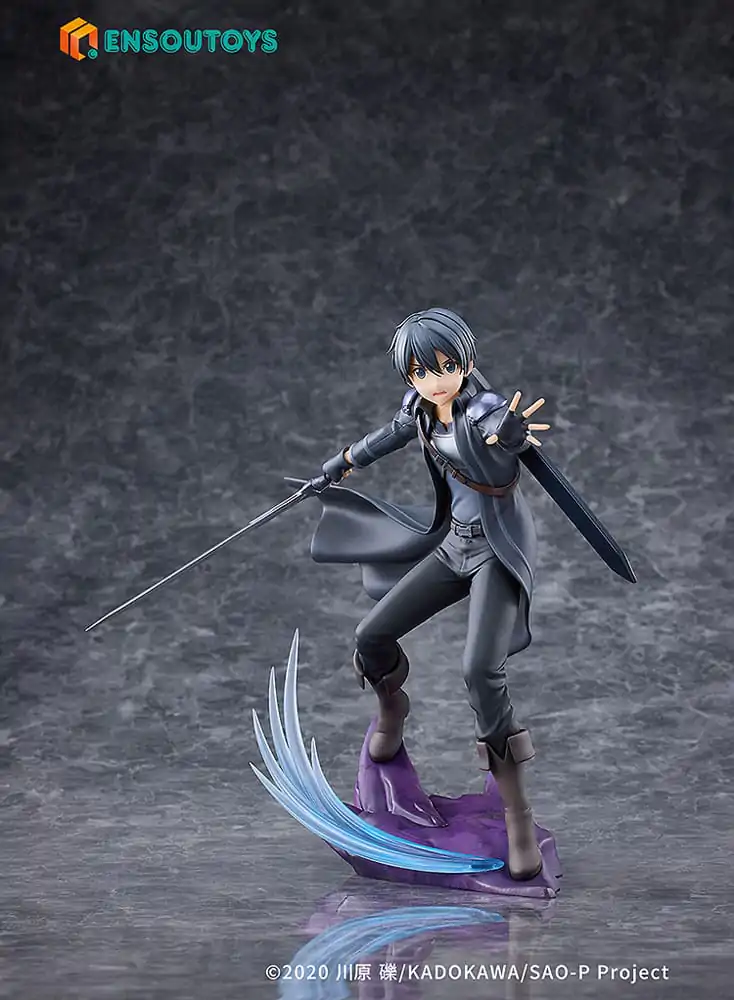 Statuie Sword Art Online 1/7 Progressive Scherzo of Deep Night Kirito 22 cm poza produsului