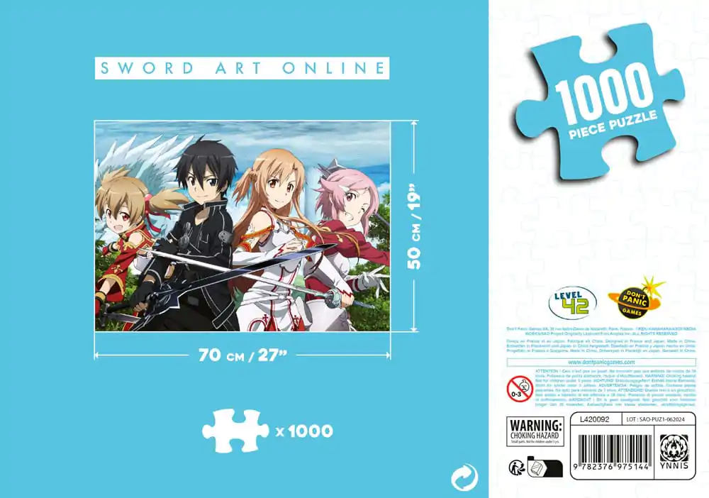 Sword Art Online Puzzle Personaje (1000 piese) poza produsului