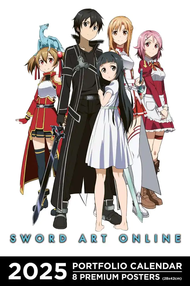 Sword Art Online Calendar portofoliu 2025 *English Version* poza produsului