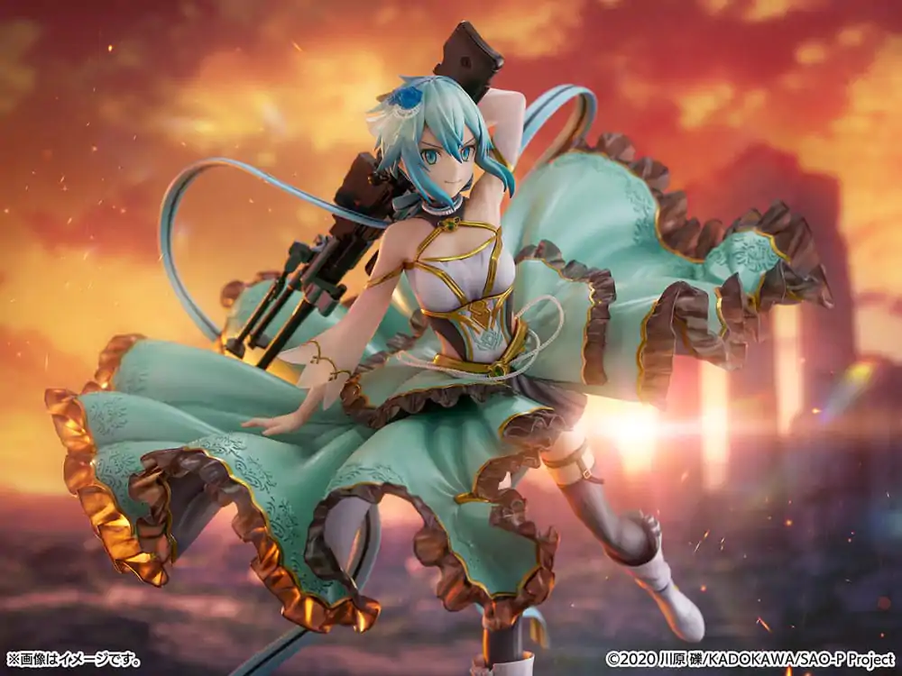 Sword Art Online SHIBUYA SCRAMBLE FIGURE Statuie PVC 1/7 Sinon Crystal Dress Ver. 29 cm poza produsului