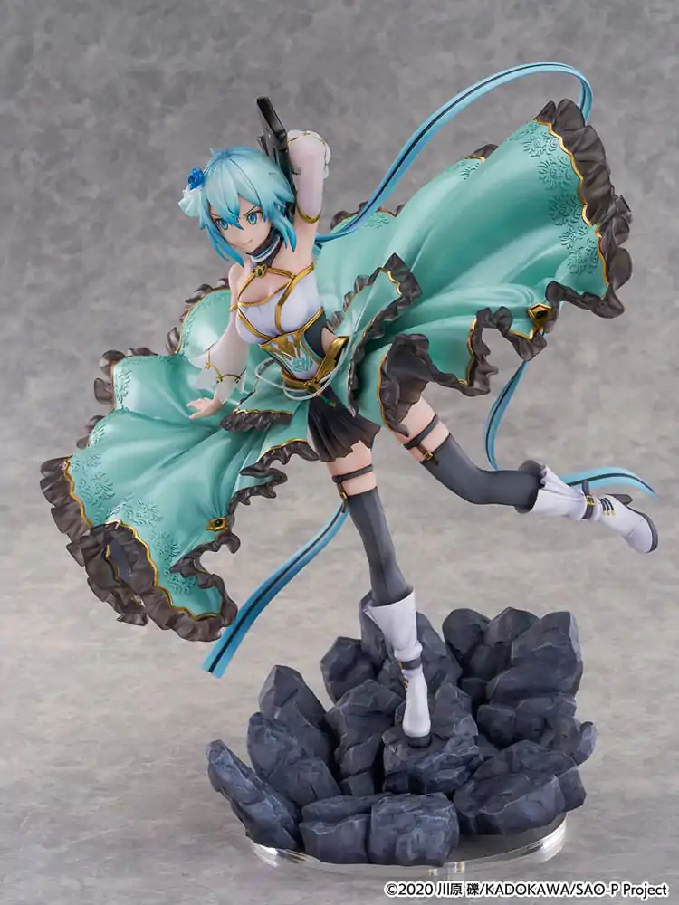 Sword Art Online SHIBUYA SCRAMBLE FIGURE Statuie PVC 1/7 Sinon Crystal Dress Ver. 29 cm poza produsului