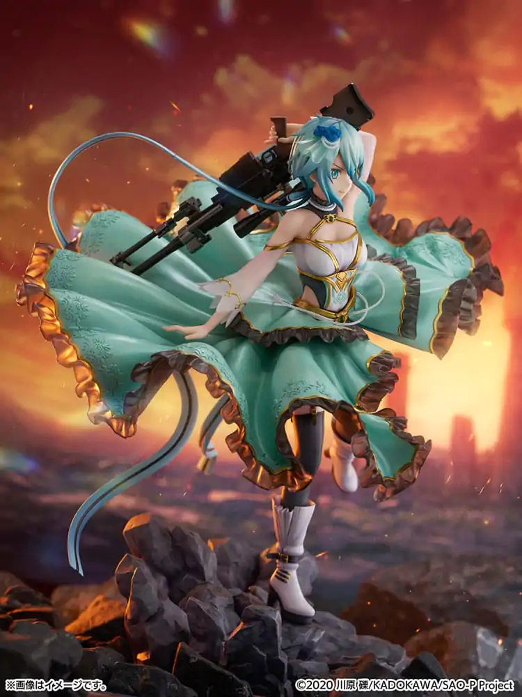 Sword Art Online SHIBUYA SCRAMBLE FIGURE Statuie PVC 1/7 Sinon Crystal Dress Ver. 29 cm poza produsului