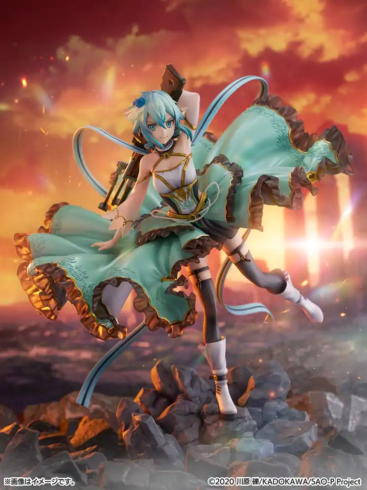 Sword Art Online SHIBUYA SCRAMBLE FIGURE Statuie PVC 1/7 Sinon Crystal Dress Ver. 29 cm poza produsului