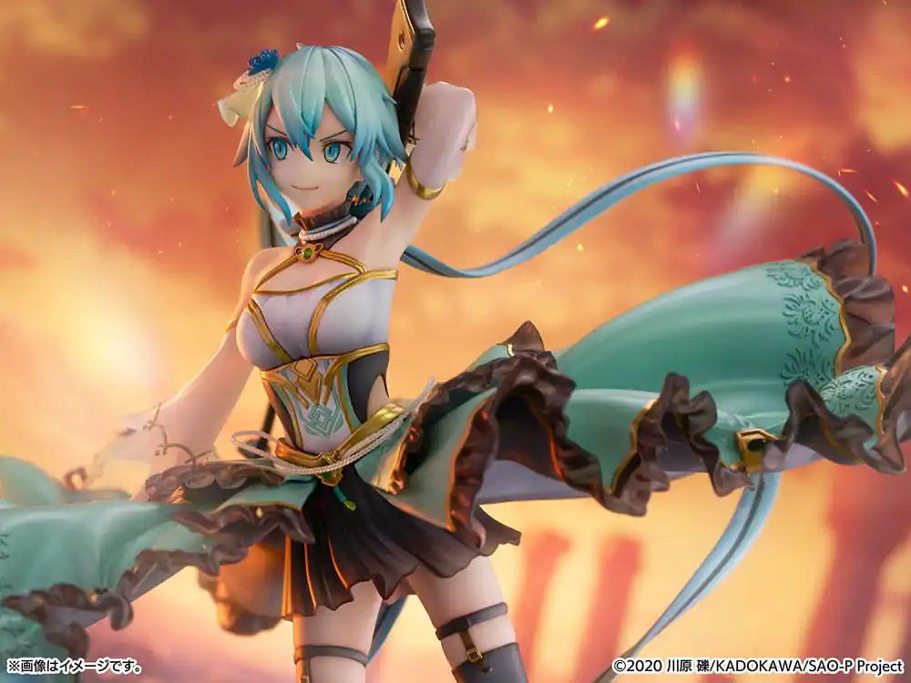 Sword Art Online SHIBUYA SCRAMBLE FIGURE Statuie PVC 1/7 Sinon Crystal Dress Ver. 29 cm poza produsului