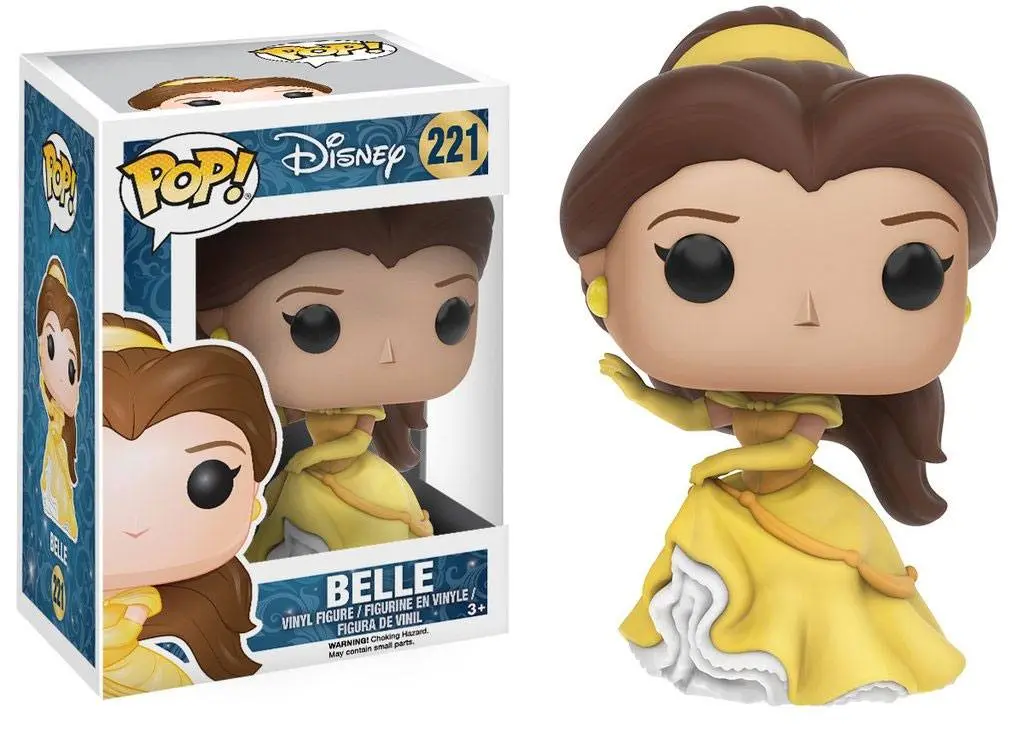 Beauty and the Beast POP! Figurina Vinyl Belle (Gown) 9 cm poza produsului