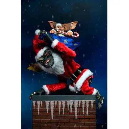 Gremlins Santa Stripe and Gizmo pachet 2 figurine 18cm poza produsului