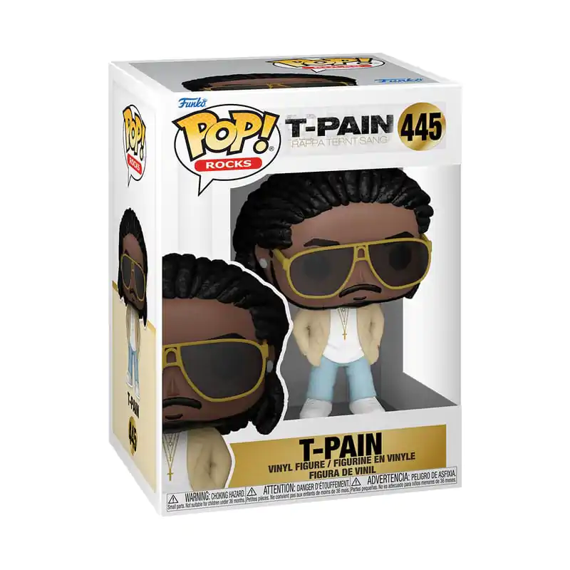 T-Pain Funko POP! Rocks Figurina Vinil T-Pain (Rappa Ternt Sanga) 9 cm poza produsului