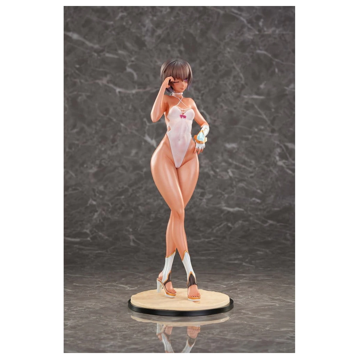 Taimanin PVC Figurine 1/6 2-Pack Swimsuit Adult Yukikaze & Yukikaze Mizuki 27 cm poza produsului