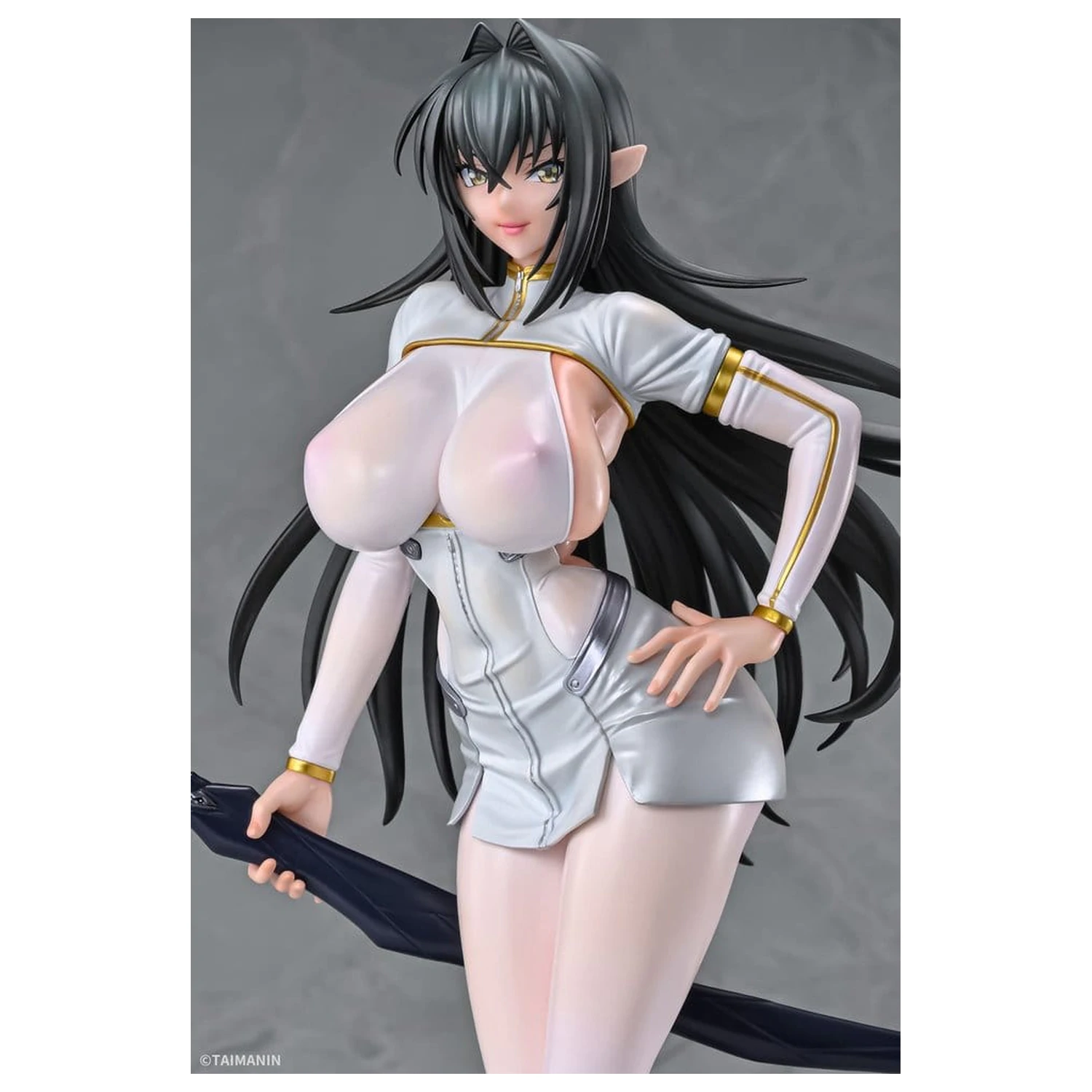 Taimanin RPG PVC Figura 1/6 Annerose Vajra White see-through Ver. 31 cm poza produsului
