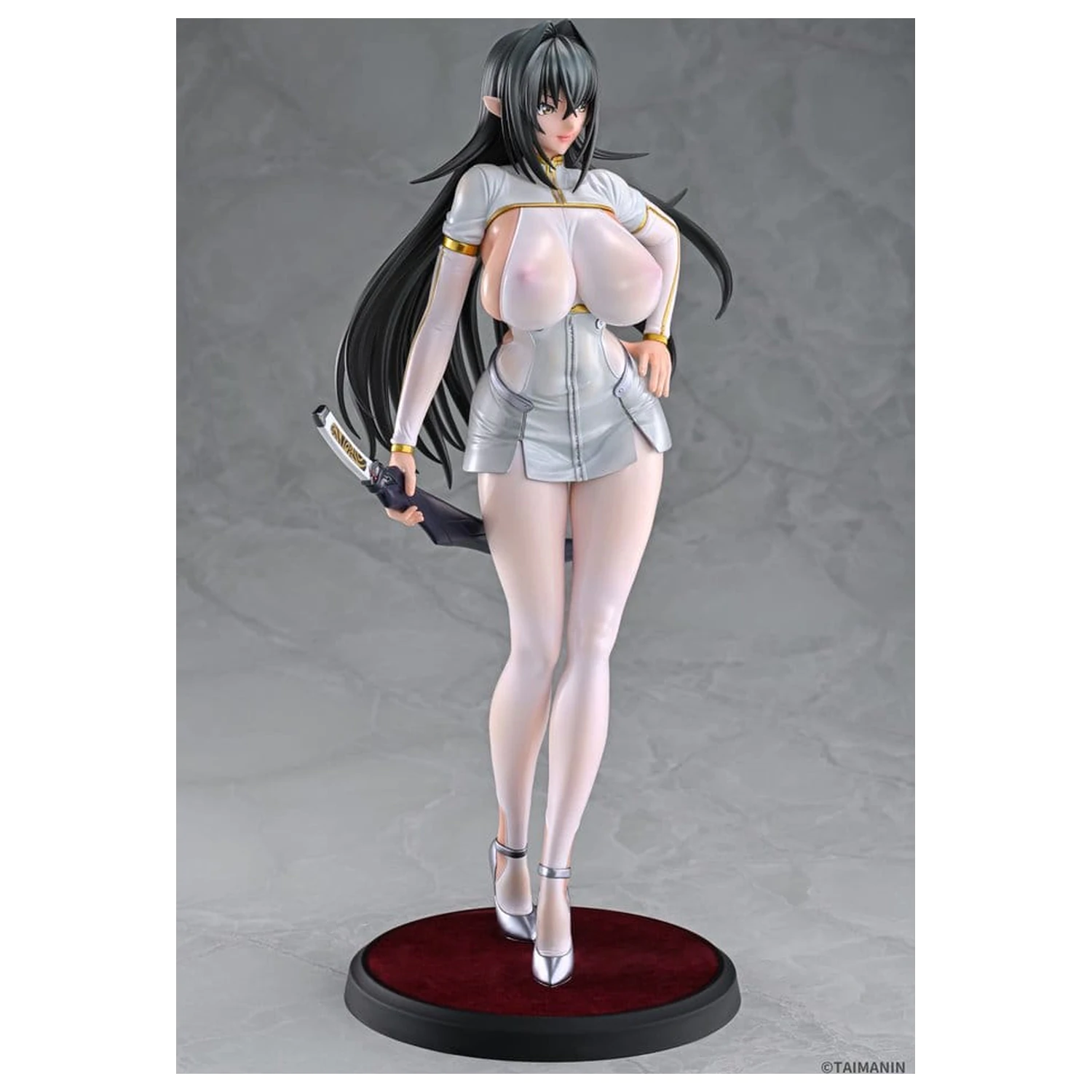 Taimanin RPG PVC Figura 1/6 Annerose Vajra White see-through Ver. 31 cm poza produsului