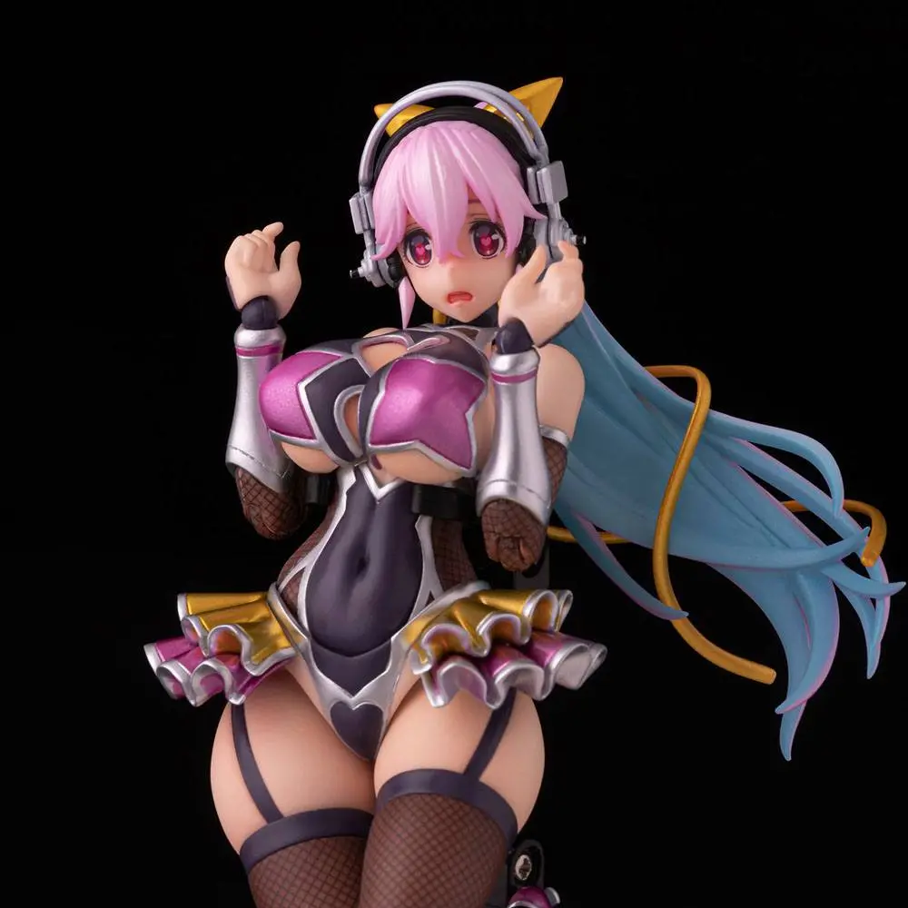 Taimanin RPG × Figurina de acțiune PVC Super Sonico Super Sonico Taimanin Ni Narimausu Ver. 14 cm poza produsului