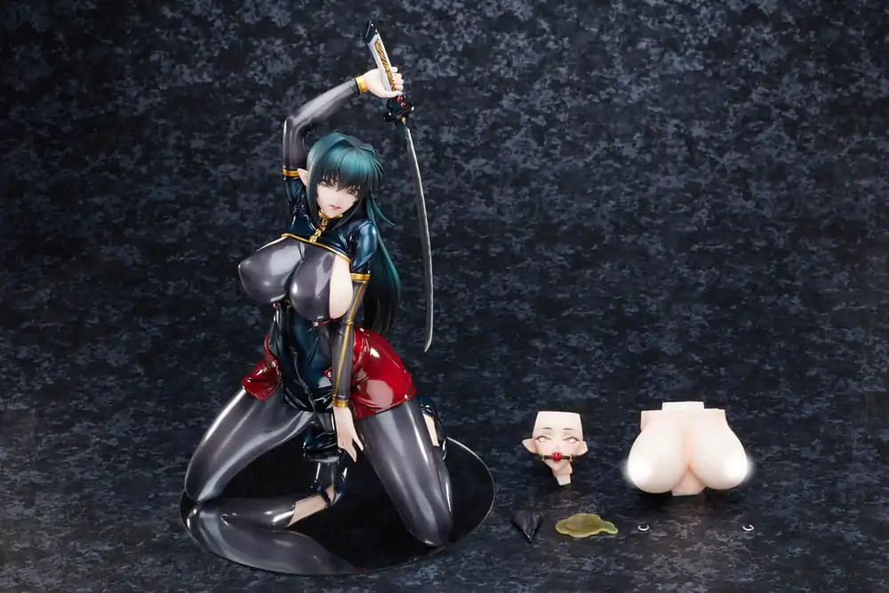 Taimanin RPGX Statuie 1/6 Steel Witch Annerose Vajra 18 cm poza produsului