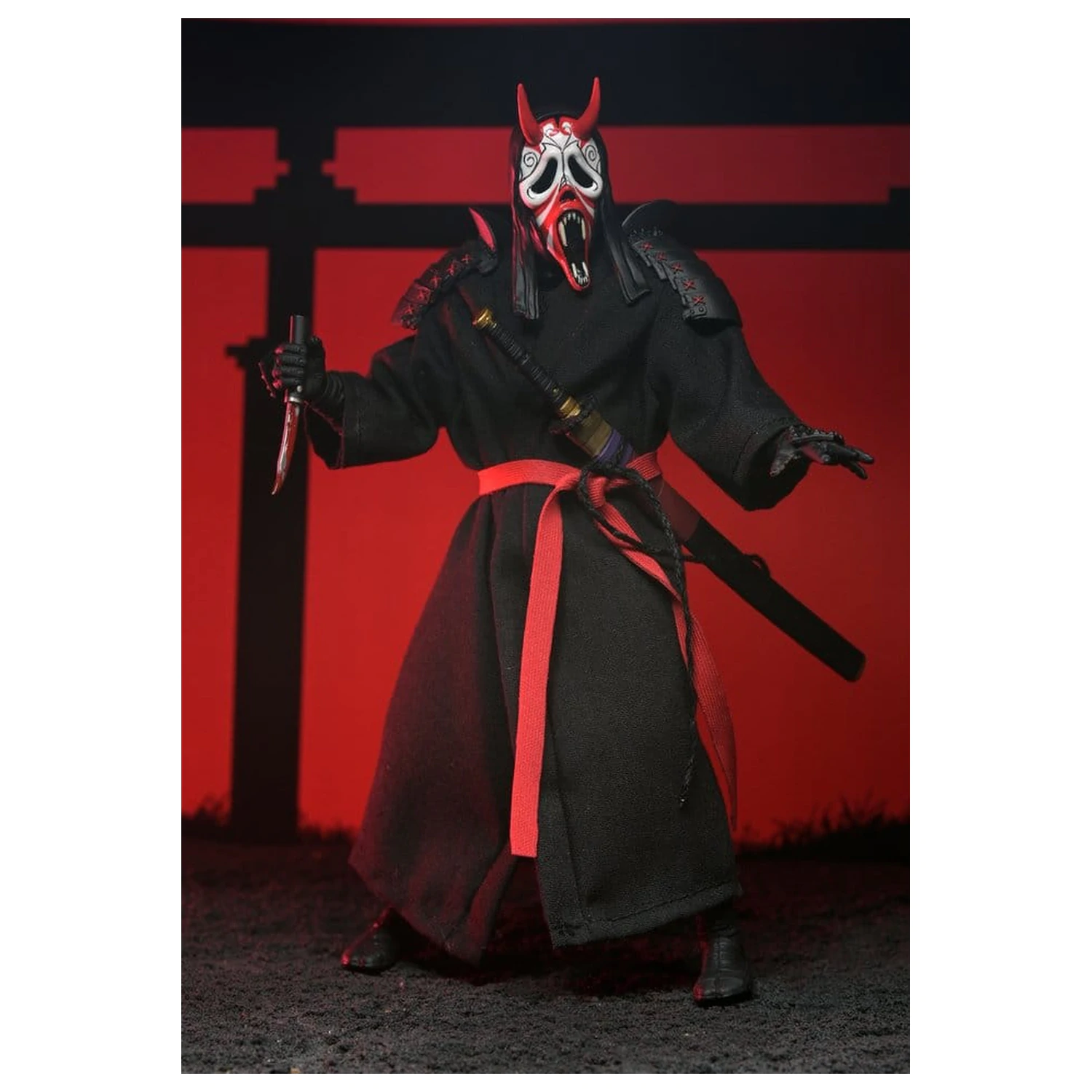 Takatoku Shogun Horror figurina de actiune Shinobi Ghost Face 18 cm poza produsului