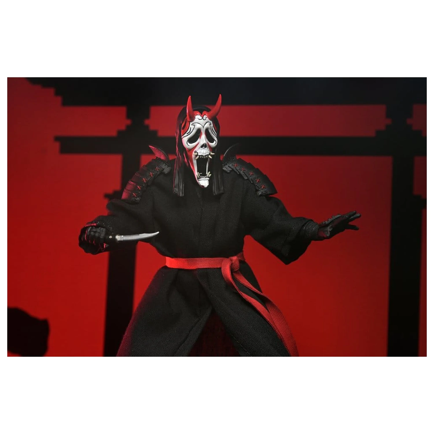 Takatoku Shogun Horror figurina de actiune Shinobi Ghost Face 18 cm poza produsului