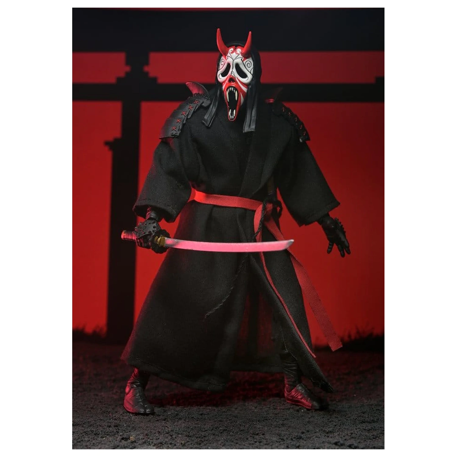 Takatoku Shogun Horror figurina de actiune Shinobi Ghost Face 18 cm poza produsului