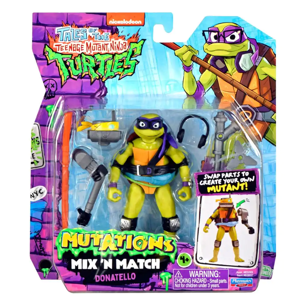 Tales of the Teenage Mutant Ninja Turtles Mix 'n Match Figurina de acțiune Donatello 12 cm poza produsului