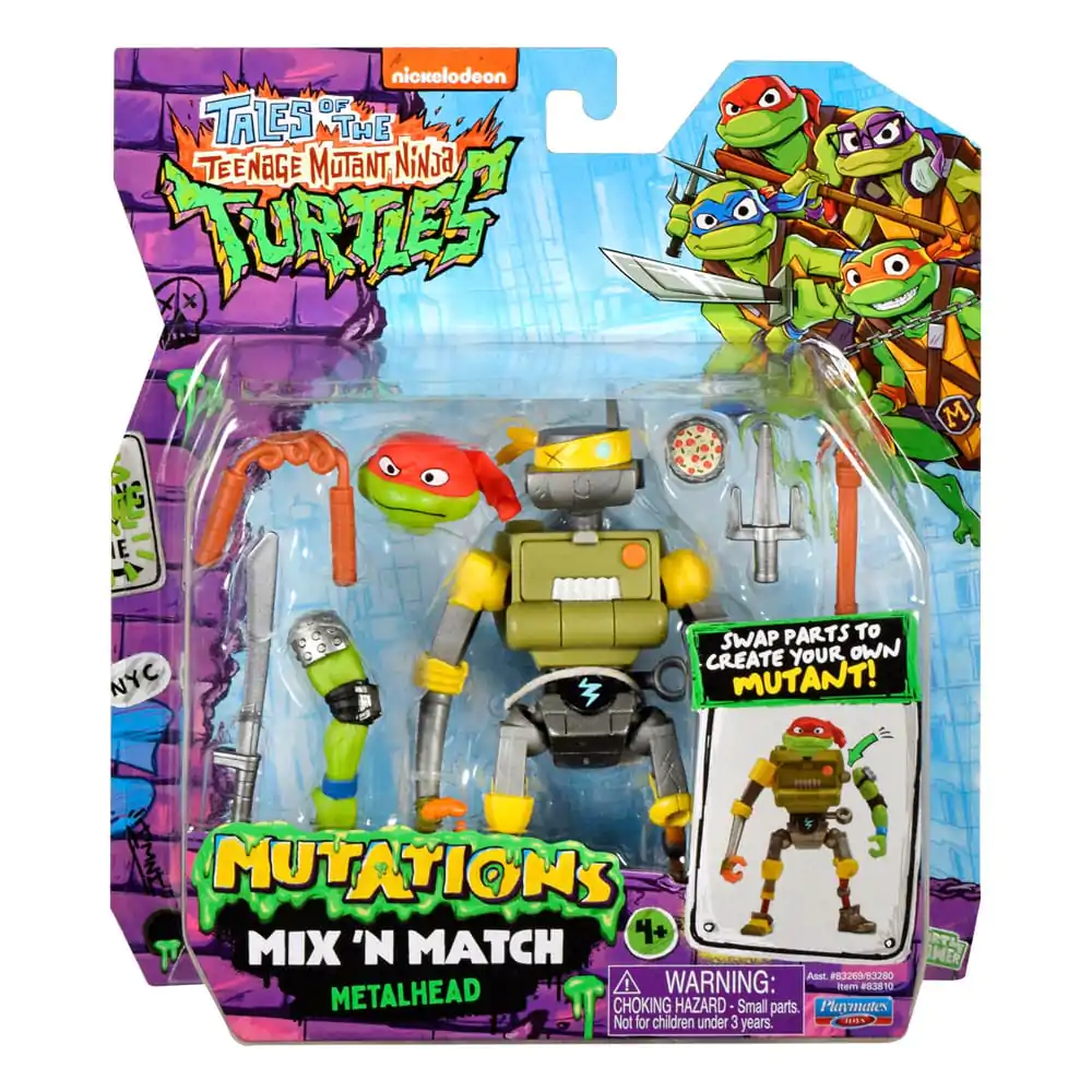 Tales of the Teenage Mutant Ninja Turtles Mix 'n Match Figurină de Acțiune Metalhead 12 cm poza produsului