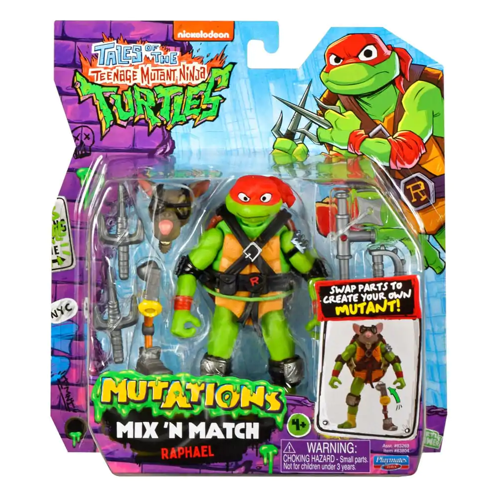 Tales of the Teenage Mutant Ninja Turtles Mix n Match Figurina de acțiune Raphael 12 cm poza produsului